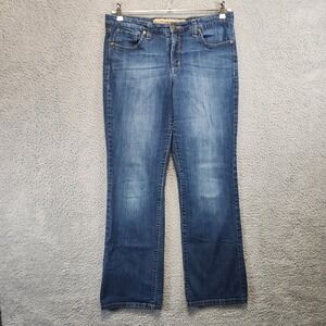 Nine West Vintage America Jeans Mid Rise Bootcut Jeans Womens 14 (Fits 33x30)